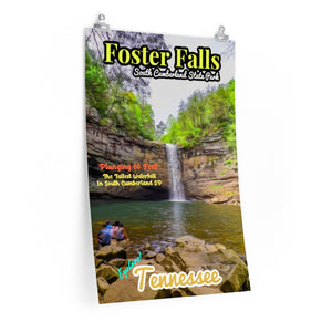 South Cumberland State Park Foster Falls Poster