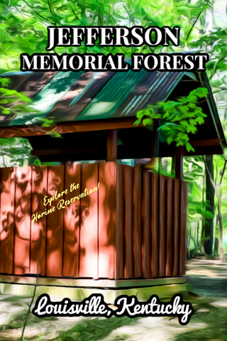 Jefferson Memorial Forest Horine Poster Kentucky 
