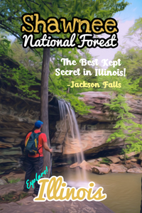 Jackson falls Shawnee National forest waterfall poster Illinois 