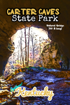 Carter Caves State Park natural bridge arch trail Kentucky poster 