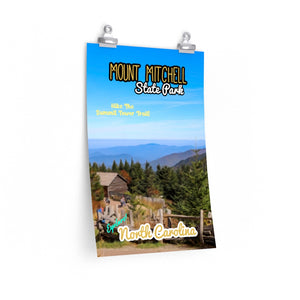 Mount Mitchell State Park Summit Trail Poster