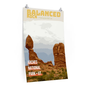 Arches National Park Balanced Rock Poster
