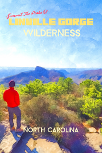 Linville Gorge Wilderness Poster North Carolina Table Rock Mountain