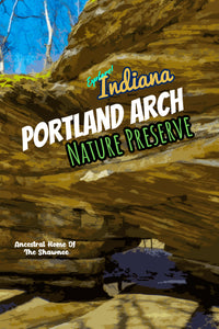 Portland Arch Nature Preserve Arch Natural Bridge Poster Indiana