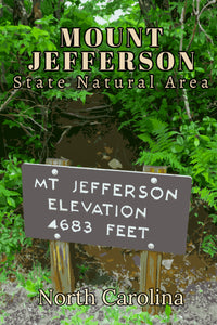 Mount Jefferson State Natural Area Sunrise Overlook North Carolina Poster 