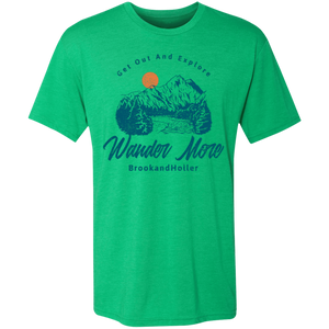 get out and explore brook and holler green shirt
