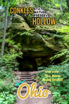 Conkles hollow state nature preserve horse head grotto cave Hocking hills Ohio poster