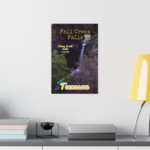 Fall Creek Falls State Park Piney Creek Falls Poster