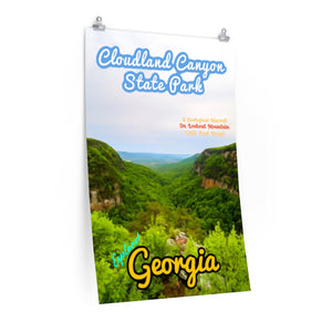 Cloudland Canyon State Park Overlook Poster