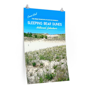 Sleeping Bear Dunes National Lakeshore Dune Trail Poster