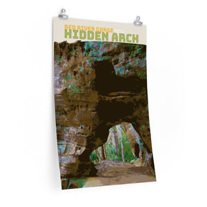 Red River Gorge Hidden Arch Poster