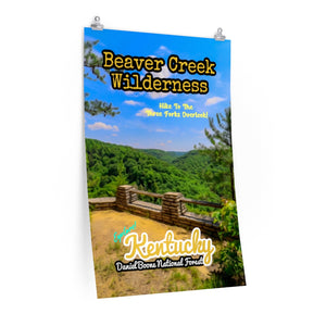 Beaver Creek Wilderness Three Forks Overlook Poster