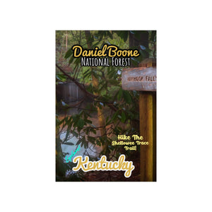 Daniel Boone National Forest Van Hook Falls Poster