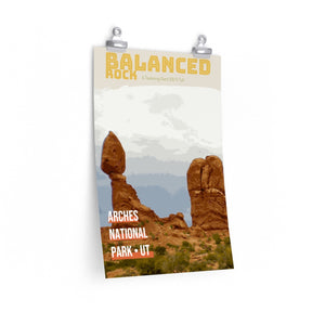 Arches National Park Balanced Rock Utah Poster