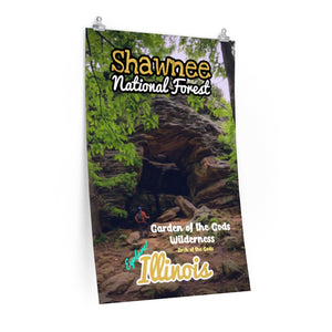 Shawnee National Forest Garden of The Gods Wilderness Arch Poster