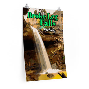 Broke Leg Falls Scenic Area Poster