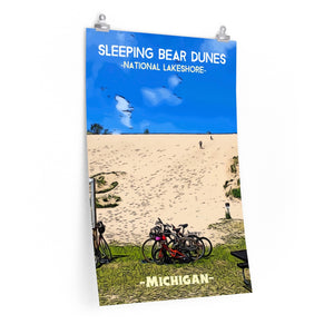 Sleeping Bear Dunes National Lakeshore Michigan Poster