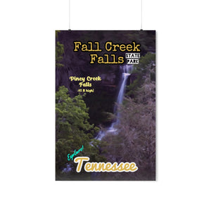 Fall Creek Falls State Park Piney Creek Falls Poster
