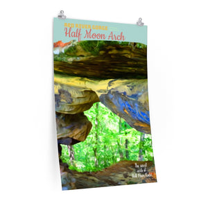 Red River Gorge Half Moon Arch Poster