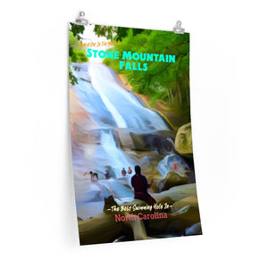 Stone Mountain State Park North Carolina Poster 