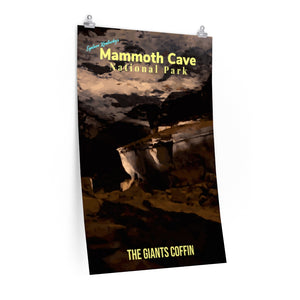 Mammoth Cave National Park Giants Coffin Poster