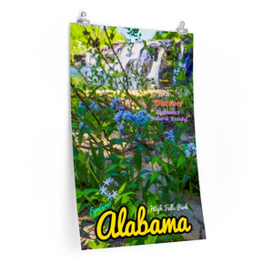 High Falls Park Discover Alabama Poster