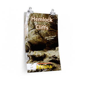 Hemlock Cliffs Rockshelter Poster