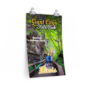 Giant City State Park Poster