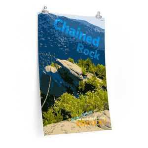 Pine Mountain State Park Chained Rock Kentucky Poster