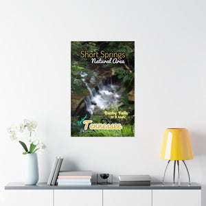 Short SpringsNatural Area Busby Falls Poster