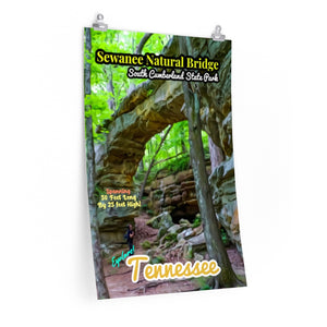 South Cumberland State Park Sewanee Natural Bridge Poster