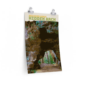 Red River Gorge Hidden Arch Kentucky Poster 