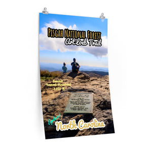 Art Loeb Trail Tennent Mountain Poster