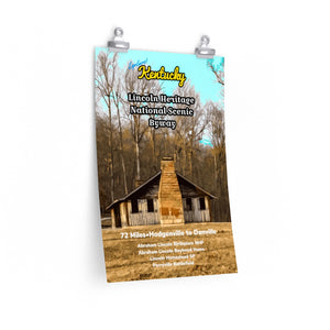 Lincoln Heritage National Scenic Byway Poster